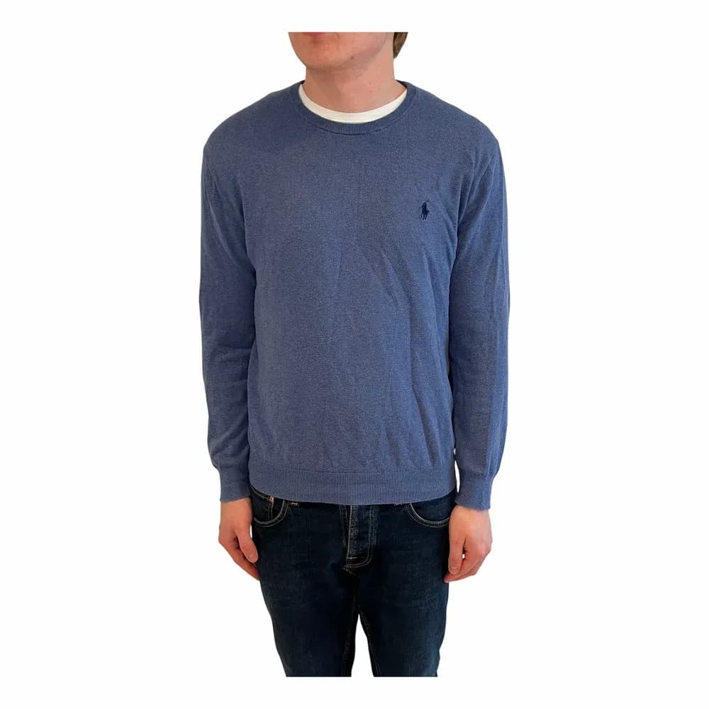 Ralph Lauren Textured Cotton Crewneck Sweater