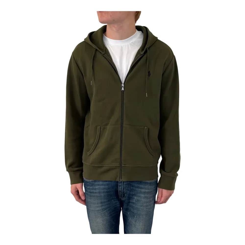 Ralph Lauren Double-Knit Full-Zip Hoodie