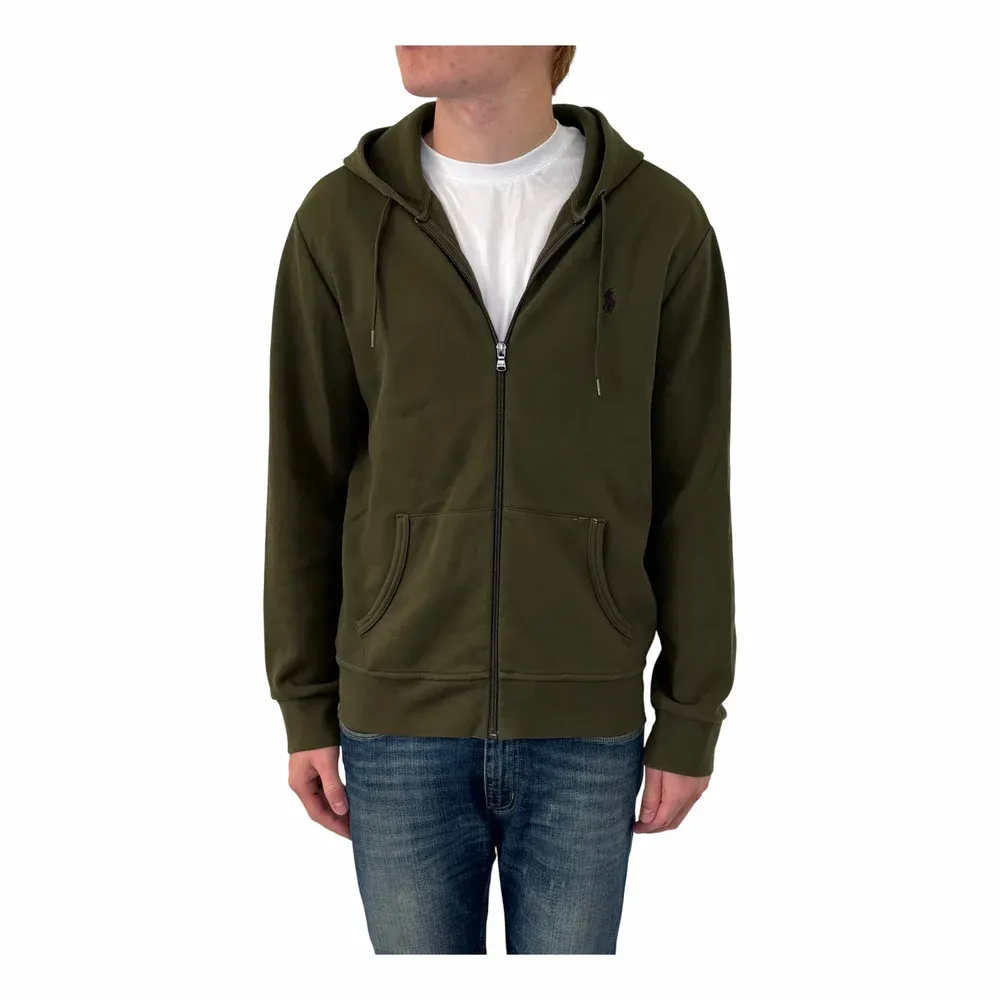 Ralph Lauren Double-Knit Full-Zip Hoodie