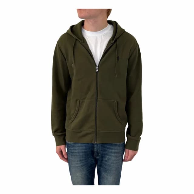 Ralph Lauren Double-Knit Full-Zip Hoodie