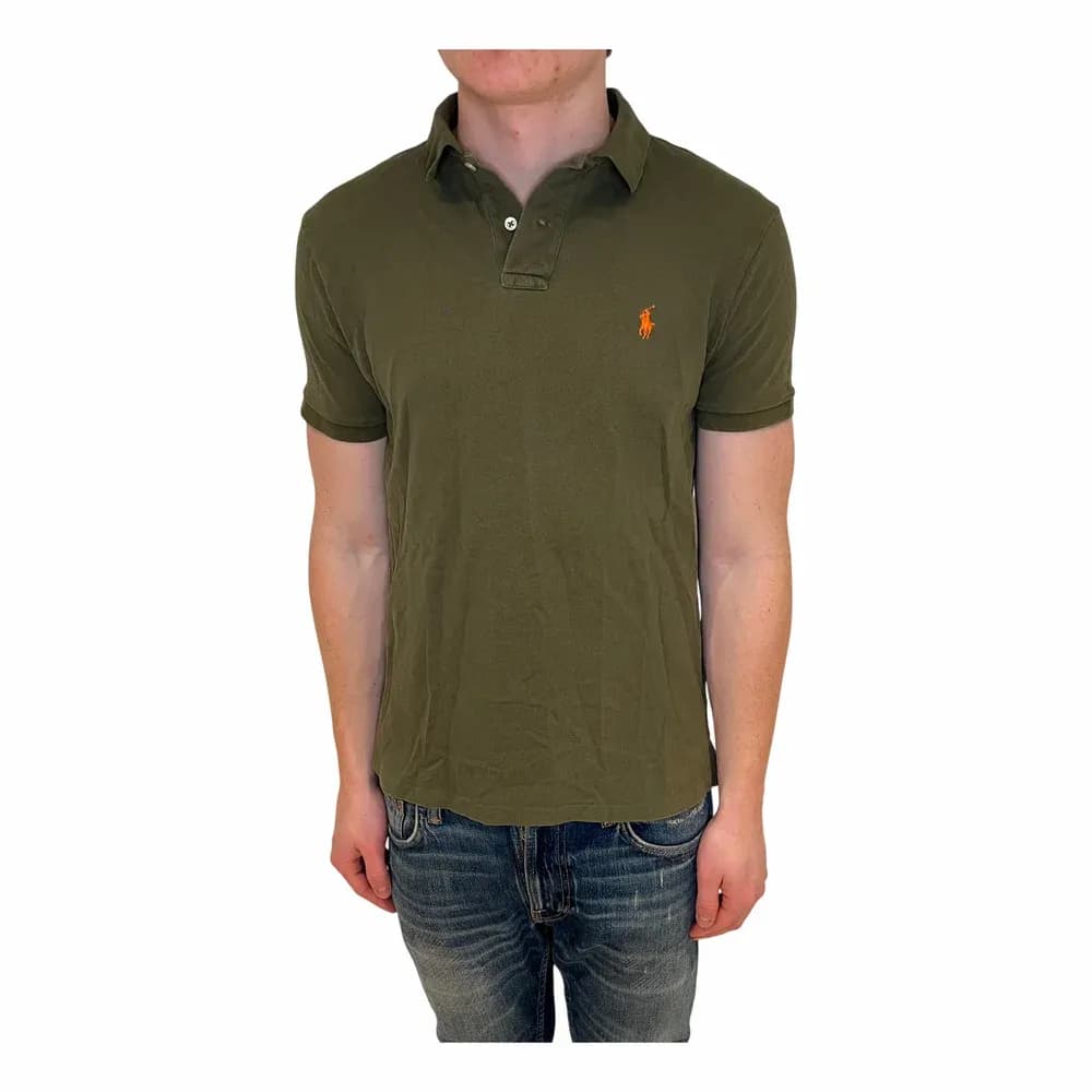 Ralph Lauren Custom Slim Fit Mesh Polo Shirt