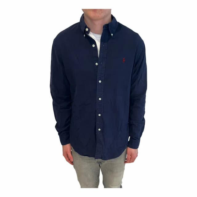 Ralph Lauren Custom Fit Brushed Flannel Shirt