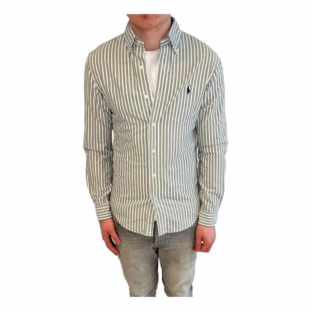 Ralph Lauren Custom Fit Striped Broadcloth Shirt