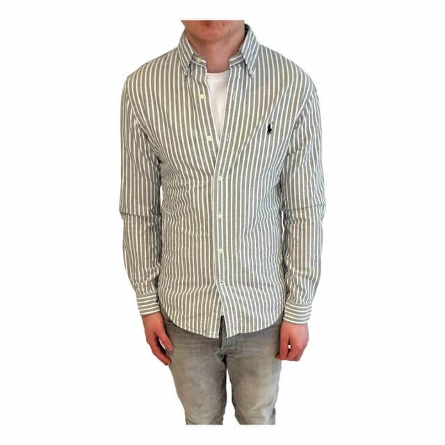 Ralph Lauren Custom Fit Striped Broadcloth Shirt